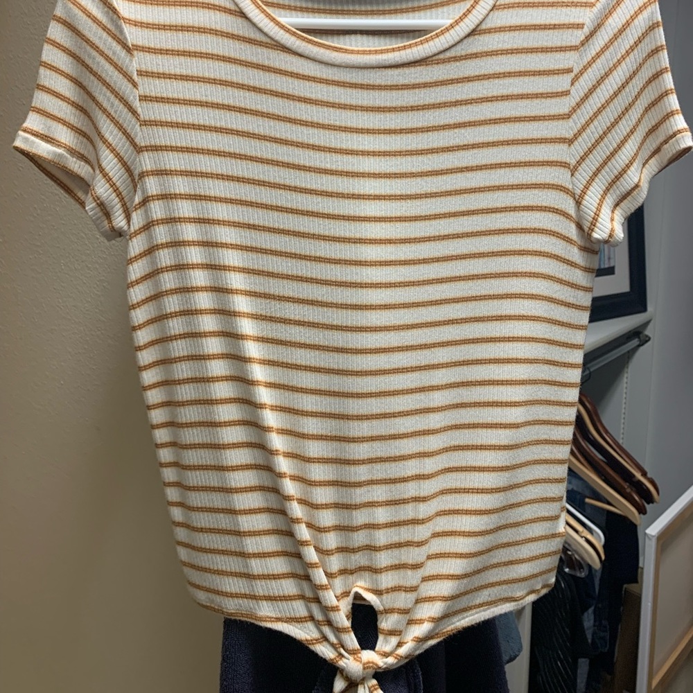 NOT FOR SALE American Eagle Striped Crop